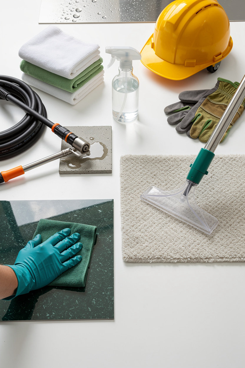 Cleaningdepot.com professional cleaning team providing expert post-construction and restoration services in Spring Valley, NY